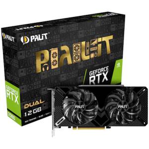Placa video Palit GeForce RTX 2060 Dual, 12GB GDDR6, 192-bit