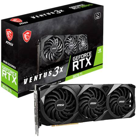 Placa video MSI GeForce RTX 3070 Ti VENTUS 3X OC, 8GB GDDR6X , 256-bit