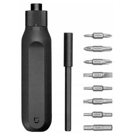 Surubelnita de precizie cu clichet Xiaomi Mi 16-in-1 Ratchet Screwdriver BHR4779GL, 8 biti cu capat dublu, otel