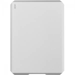 HDD Extern LaCie Mobile Drive 4TB, 2.5", USB 3.1 Type-C, Moon Silver