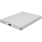 HDD Extern LaCie Mobile Drive 4TB, 2.5", USB 3.1 Type-C, Moon Silver