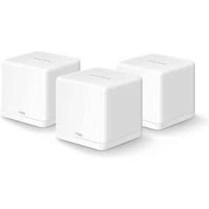 Sistem Mesh Wi-Fi Mercusys Halo H30G(3-pack), AC1300, Dual-Band, Gigabit, MU-MIMO, Seamless Roaming