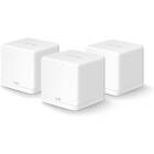 Sistem Mesh Wi-Fi Mercusys Halo H30G(3-pack), AC1300, Dual-Band, Gigabit, MU-MIMO, Seamless Roaming
