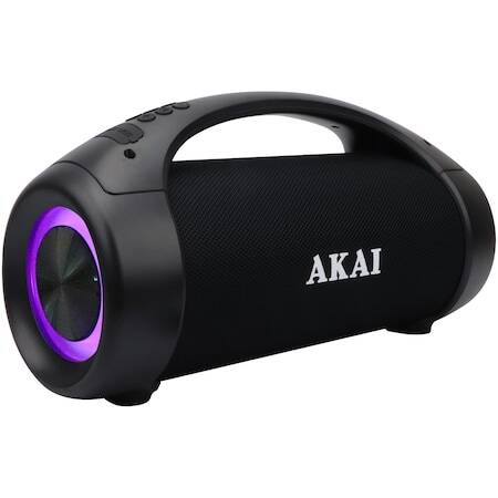 Boxa portabila AKAI ABTS-55, Bluetooth, USB, radio, 20 W, IPX5