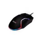Mouse SPGM-ALIEN-RACE Spacer, gaming, cu fir, USB, optic, 12.000 dpi, butoane/scroll 8/1, iluminare RGB, Negru