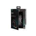 Mouse SPGM-ALIEN-RACE Spacer, gaming, cu fir, USB, optic, 12.000 dpi, butoane/scroll 8/1, iluminare RGB, Negru