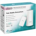 Sistem Wi-Fi Mesh TP-Link Deco E3 (2-pack) AC1200 cu acoperire completa pentru casa