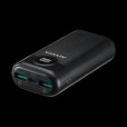 Acumulator extern ADATA 10000mAh, Quick Charge 3.0 + PD 22.5W, 2 x USB &, 1 x USB-C, 3A, Negru