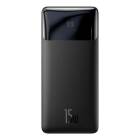 Baterie Externa Baseus Bipow 15w, 10000 mAh, Display Lcd, 4 Porturi, Negru