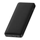 Baterie Externa Baseus Bipow 15w, 10000 mAh, Display Lcd, 4 Porturi, Negru