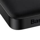 Baterie Externa Baseus Bipow 15w, 10000 mAh, Display Lcd, 4 Porturi, Negru