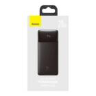 PowerBank Baseus Bipow PPDML-N01, 30000mAh, 2 x USB, 1 x USB-C, 1 x Micro USB, Negru, 20W, Cu afisaj digital