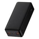 PowerBank Baseus Bipow PPDML-N01, 30000mAh, 2 x USB, 1 x USB-C, 1 x Micro USB, Negru, 20W, Cu afisaj digital
