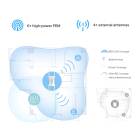 Range Extender RE815XE Wi-Fi6E Mesh AXE5400 2.4, 5 si 6 TriBand 4antene 1port Gigabit Alb