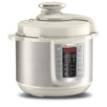 Oala sub presiune electrica Moulinex CE505A10 One Pot, 1200 W, 6 L, 25 de programe, pastrare la cald, Alb