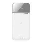 Powerbank magnetic, Baseus, 10000mAh, 20W, Cablu USB, Alb
