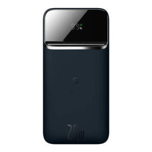 Powerbank magnetic, Baseus, 10000mAh, 20W, Cablu USB, Blue