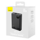 Powerbank Baseus Adaman 2, 20000mAh, 30W, 3 porturi USB, USB-C, Negru