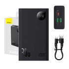 Powerbank Baseus Adaman 2, 20000mAh, 30W, 3 porturi USB, USB-C, Negru
