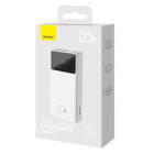 Powerbank Baseus Star-Lord 30000mAh, USB, USB-C, 22.5W, Alb