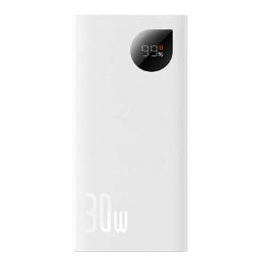 Powerbank Baseus Adaman2 10000mAh, 2xUSB, USB-C, 30W Alb