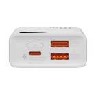 Powerbank Baseus Adaman2 10000mAh, 2xUSB, USB-C, 30W Alb