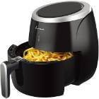 Friteuza cu aer cald FRAM Airfryer FAF-MD2000BK, gatire fara ulei, 2000W, capacitate cos 5L, afisaj digital, c