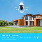 Camera de supraveghere Smart TP-Link Tapo C500 Outdoor Pan/Tilt 360 grade, Full HD 1080P, Wireless, Night Visi
