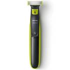 Aparat de barbierit si tuns barba Philips OneBlade QP2520/30, 3 piepteni, 1 lama, Acumulatori, Negru/Verde