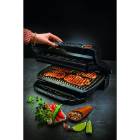 Gratar electric Tefal OptiGrill+ XL GC722834, 2000W, 9 programe, indicator gatire, senzor automat, placi detas