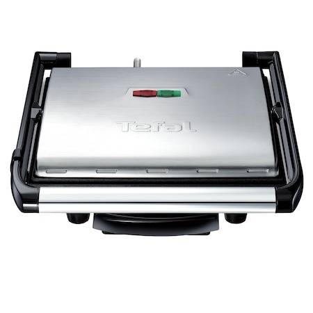 Gratar electric multifunctional Tefal Inicio Grill GC241D38, 2000W, Panini, inox