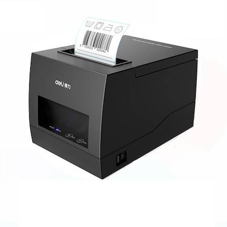 Imprimanta termica de etichete Deli E886A Negru