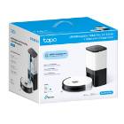 Robot de aspirare TP-Link Tapo RV30 Plus, Aspirator & Mop & Statie, Sistem LiDAR & Gyro, 4200 Pa, Autonomie de