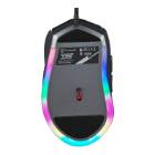 Mouse Gaming Motospeed V60, RGB, 5000DPI, USB, Negru