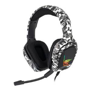 Casti de gaming, Havit, model H653d Camouflage, alb