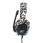 Casti de gaming, Havit, model H653d Camouflage, alb