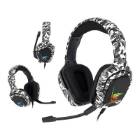 Casti de gaming, Havit, model H653d Camouflage, alb