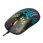 Mouse de gaming, Havit, Iluminare RGB, Multicolor