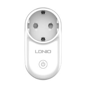 Priza smart LDNIO, 16A, protectie copii, WiFi Tuya App, monitorizare consum energie