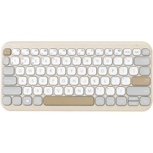 Tastatura wireless ASUS KW100, Oat Milk