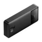 Acumulator extern Baseus Bipow, 20000mAh, 25W, 2xUSB, 1xUSB-C, QC, AFC, FCP, Indicator baterie, Negru