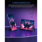 Monitor gaming portabil ARZOPA Z1FC, 144Hz, 16.1