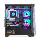 Sistem Desktop PC GAMING PROLIGHT® Procesor AMD Ryzen 5 5500 4.2GHz, 16GB RAM DDR4, 512GB SSD, VIDEO Nvidia GEFORCE RTX 3050, 8GB, Windows 11 PRO