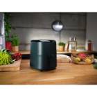 Friteuza cu aer cald Tefal Easy Fry Max EY245310, capacitate 5L, 1500W, 10 prg, touch, Verde