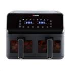 Friteuza dubla cu aer cald, 8 L, 1350 +1350 W  Zokura