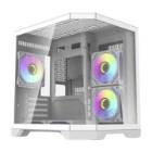 Sistem LuxuryCube GAMING PROLIGHT® Procesor Intel® i5-12400F 4.4GHz, 32GB RAM DDR4, 1TB SSD, VIDEO Nvidia RTX 4060 8GB, Windows 11 Pro, WiFi, Racire Lichid, Alb