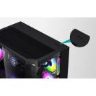 Sistem LuxuryCube GAMING PROLIGHT® Procesor Intel® i5-12400F 4.4GHz, 32GB RAM DDR4, 1TB SSD, VIDEO Nvidia RTX 4060 8GB, Windows 11 Pro, WiFi, Racire Lichid, Negru