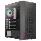 Carcasa AEROCOOL Skribble-G-BK-v1, ARGB, USB 3.0, Fara sursa, Negra