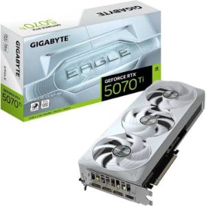 Placa video GIGABYTE GeForce RTX 5070 Ti EAGLE OC ICE SFF 16GB GDDR7 256-bit DLSS 4.0