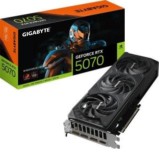 Placa video GIGABYTE GeForce RTX™ 5070 WINDFORCE OC SFF, 12GB GDDR7, 192-bit